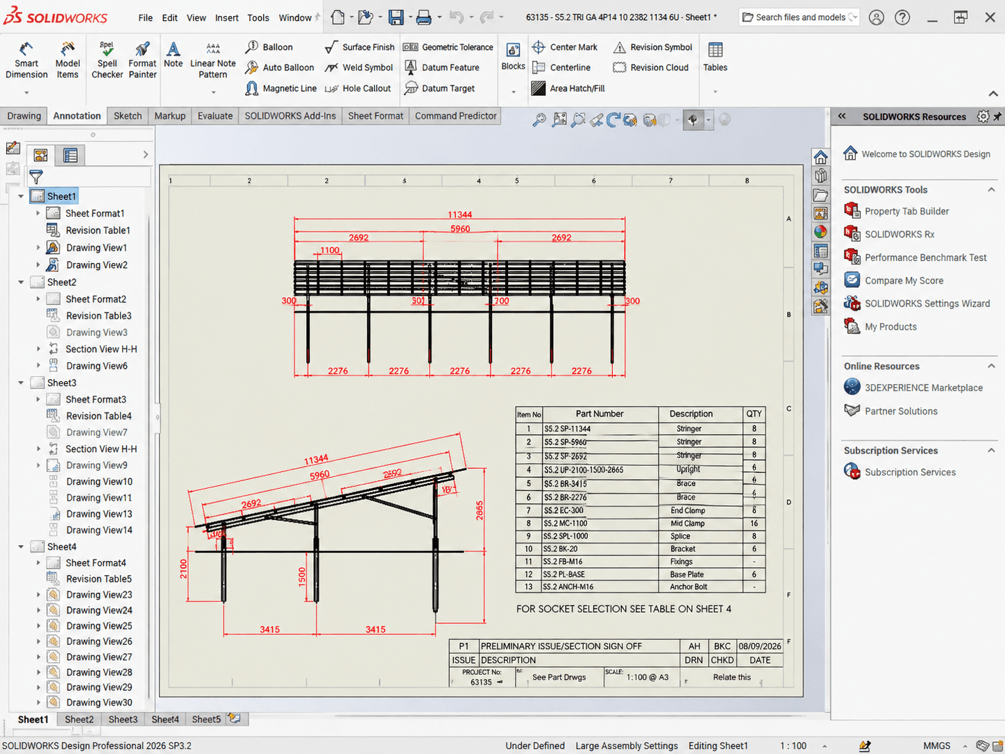 Mounting System Layout & 3D Design in progress